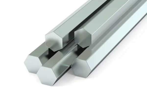 Barra de aluminio hexagonal