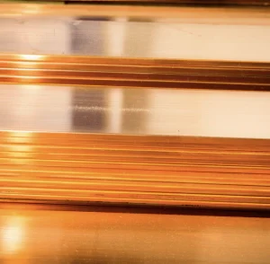 Chapa de cobre recocida